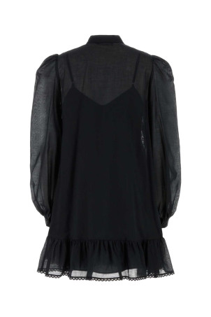 Black cotton Asteri1234 dress WEEKEND (2515231023600) Black cotton Asteri1234 dress WEEKEND (2515231023600)
