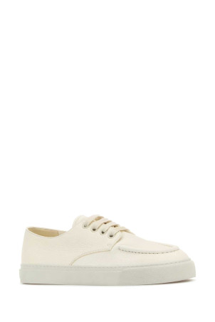 Кроссовки из кожи цвета слоновой кости PRADA (2EE427FG000MN0) Кроссовки из кожи цвета слоновой кости PRADA (2EE427FG000MN0)