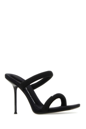 Black fabric mules ALEXANDER WANG (30321S033) Black fabric mules ALEXANDER WANG (30321S033)