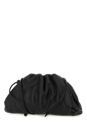 Чорна шкіряна міні-сумочка-клатч BOTTEGA VENETA (585852VCP40) Чорна шкіряна міні-сумочка-клатч BOTTEGA VENETA (585852VCP40)