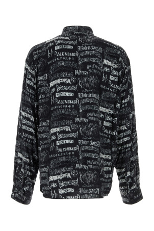CAMICIA Черная BALENCIAGA (662983TPLE7) CAMICIA Черная BALENCIAGA (662983TPLE7)