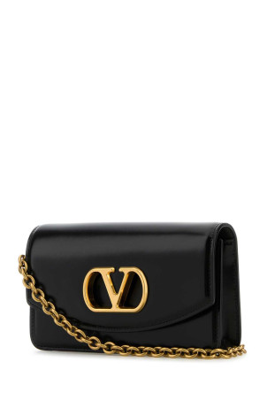 Чорна шкіряна сумка через плече VLogo Signature Чорна VALENTINO GARAVANI (6W0B0R71GCB) Чорна шкіряна сумка через плече VLogo Signature Чорна VALENTINO GARAVANI (6W0B0R71GCB)