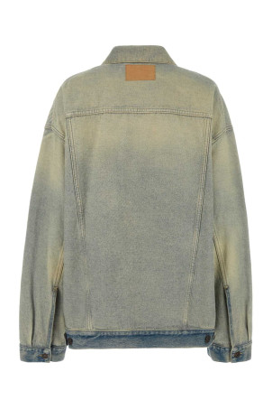 Джинсовая куртка оверсайз BALENCIAGA (773610TDW15) Джинсовая куртка оверсайз BALENCIAGA (773610TDW15)
