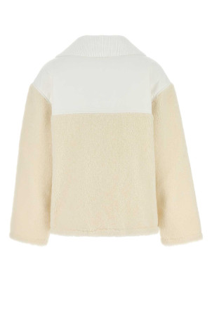 Двухцветная утепленная куртка из шерстяной смеси GUCCI (792396XJGSH) Двухцветная утепленная куртка из шерстяной смеси GUCCI (792396XJGSH)