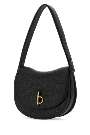 Черная кожаная сумка через плечо среднего размера Rocking Horse Черный BURBERRY (8081007) Черная кожаная сумка через плечо среднего размера Rocking Horse Черный BURBERRY (8081007)