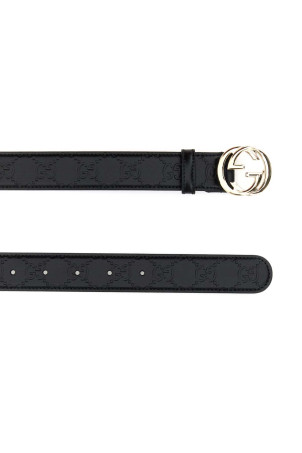 Black leather Gucci Blondie belt Black GUCCI (813008AAD5L) Black leather Gucci Blondie belt Black GUCCI (813008AAD5L)