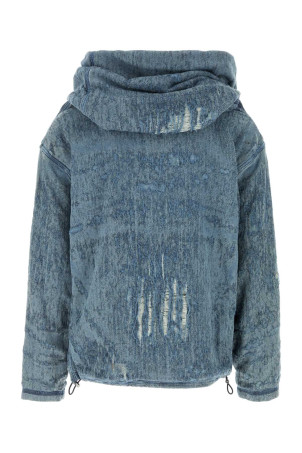 Стрейч-футболка з деніму DIESEL (A18935068RQ)