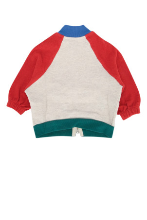 BABY B.C COLOR BLOCK ZIPPED SWEATSHIRT BOBO CHOSES (B224AB042) BABY B.C COLOR BLOCK ZIPPED SWEATSHIRT BOBO CHOSES (B224AB042)