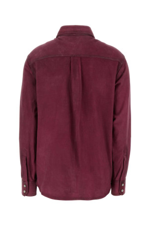 Сорочка з замші фуксії Danisia ISABEL MARANT (CH0231FAC2B03I)