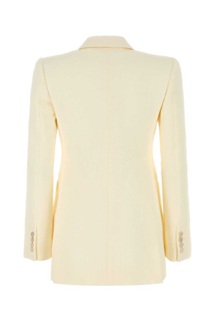 White cotton blend blazer White CHLOE (CH25UVE30426) White cotton blend blazer White CHLOE (CH25UVE30426)