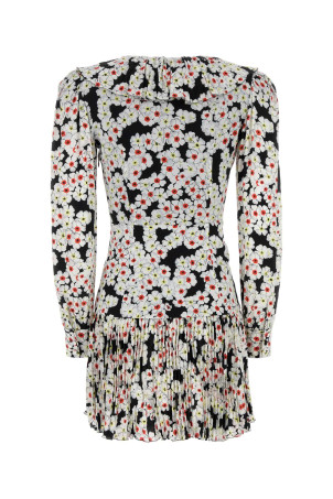 Printed silk mini dress ALESSANDRA RICH (FABX3596F4216) Printed silk mini dress ALESSANDRA RICH (FABX3596F4216)