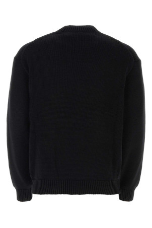 Black cotton blend sweater KENZO (FE58PU0143LD) Black cotton blend sweater KENZO (FE58PU0143LD)