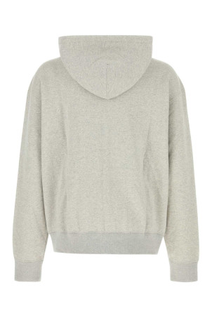 Свитшот из хлопка серого цвета JIL SANDER (J47HG0101J20010) Свитшот из хлопка серого цвета JIL SANDER (J47HG0101J20010)