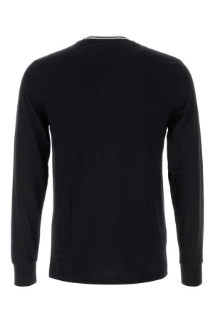 Чорна бавовняна футболка Black FRED PERRY (M9602) Чорна бавовняна футболка Black FRED PERRY (M9602)