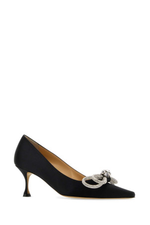 Black satin pumps Black MACH&MACH (PF23S0230CRP60065) Black satin pumps Black MACH&MACH (PF23S0230CRP60065)