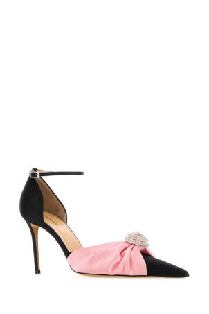 Черные атласные туфли Pink MACH&MACH (PF23S0284CRP61395) MACH & MACH Черные атласные туфли Pink MACH&MACH (PF23S0284CRP61395) MACH & MACH