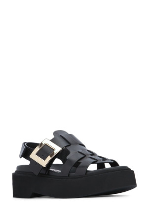 VIV RANGERS HIGH METAL SANDAL BLUE ROGER VIVIER (RVW76941870D90) VIV RANGERS HIGH METAL SANDAL BLUE ROGER VIVIER (RVW76941870D90)