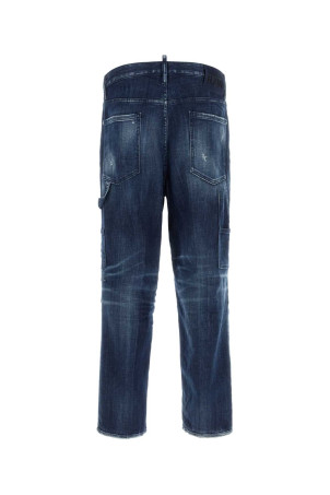 Джинси з еластичного деніму DSQUARED (S71LB1594S30342) DSQUARED2 Джинси з еластичного деніму DSQUARED (S71LB1594S30342) DSQUARED2