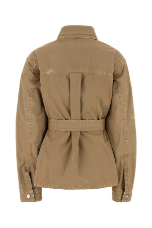 Бежевая хлопковая куртка DSQUARED (S75DL0908S78205) DSQUARED2 Бежевая хлопковая куртка DSQUARED (S75DL0908S78205) DSQUARED2
