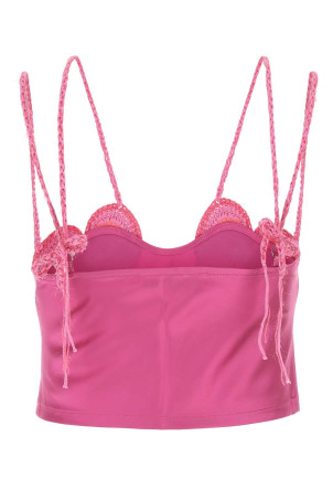 Fucsia satin top MARCO RAMBALDI (SH176RAS) Fucsia satin top MARCO RAMBALDI (SH176RAS)