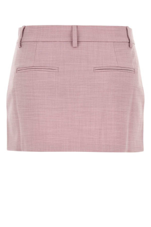 Pink stretch polyester blend mini skirt THE ANDAMANE (T170361BTNP246) Pink stretch polyester blend mini skirt THE ANDAMANE (T170361BTNP246)