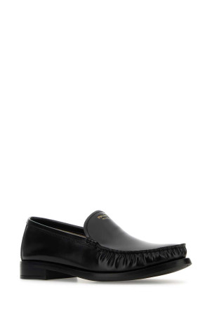 Черные кожаные мокасины Black PRADA (1D991NFA020P39) Черные кожаные мокасины Black PRADA (1D991NFA020P39)