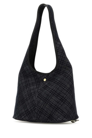 Вишита джинсова сумка для покупок BURBERRY (8111949)