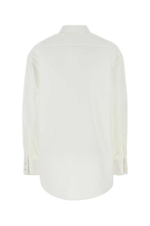 Біла сорочка з попліну SAINT LAURENT (832339Y1J61) Біла сорочка з попліну SAINT LAURENT (832339Y1J61)