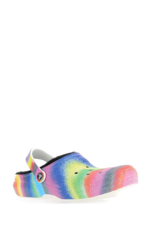 Printed Crosliteâ„¢ Classic Lined Spray Dye mules Multicolor CROCS (CR208045) Printed Crosliteâ„¢ Classic Lined Spray Dye mules Multicolor CROCS (CR208045)