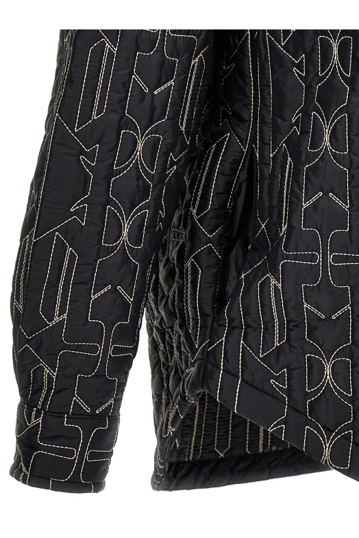 All Monogram Quilted Dover jacket Gray All Monogram Quilted Dover jacket Gray