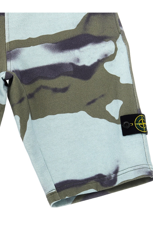 Шорты-бермуды со значком логотипа Многоцветный STONE ISLAND JUNIOR K1S166200007V0041 Шорты-бермуды со значком логотипа Многоцветный STONE ISLAND JUNIOR K1S166200007V0041