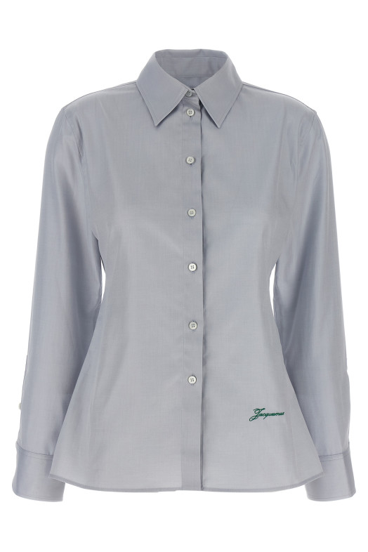 Сорочка JACQUEMUS 'La Chemise De Costume' Сіра 25E243SH0641726910 Сорочка JACQUEMUS 'La Chemise De Costume' Сіра 25E243SH0641726910