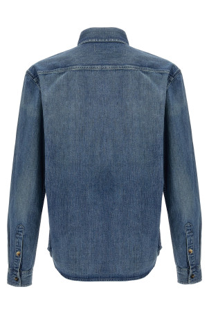 Рубашка Cassandre Синий SAINT LAURENT 823437Y14MJ4248 Рубашка Cassandre Синий SAINT LAURENT 823437Y14MJ4248
