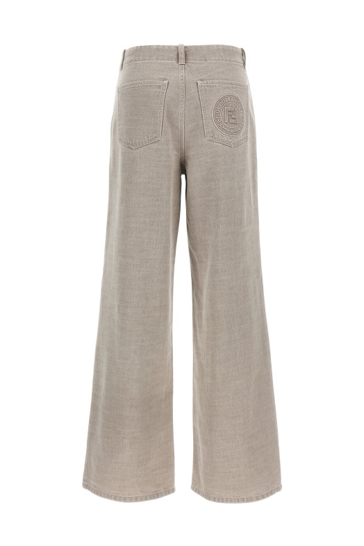 Джинсы FENDI 'Go-To' Серый FLP863ASMBF1RX9 Джинсы FENDI 'Go-To' Серый FLP863ASMBF1RX9