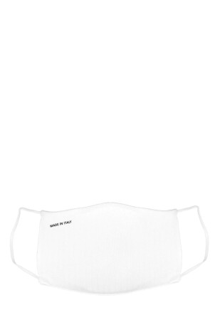 Багаторазова маска з пряжі, яку можна прати Білий ERMANNO SCERVINO D375RF010ION10601 Багаторазова маска з пряжі, яку можна прати Білий ERMANNO SCERVINO D375RF010ION10601