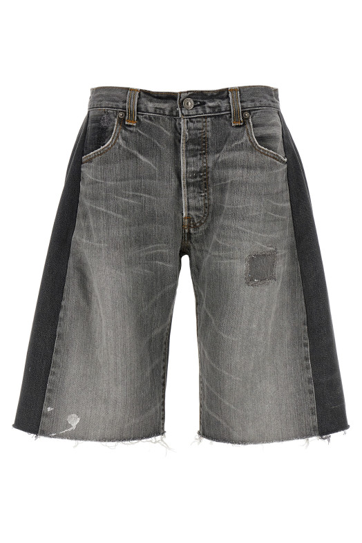 Шорты-бермуды B SIDES 'Vintage Lasso' Черный W046VTGB