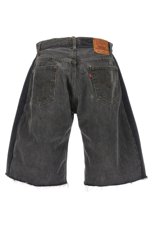 Шорты-бермуды B SIDES 'Vintage Lasso' Черный W046VTGB