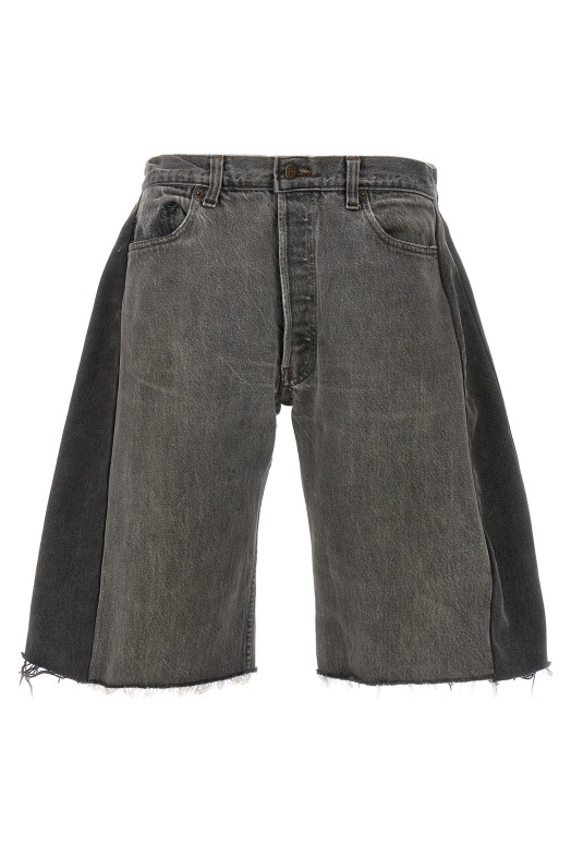 Шорты-бермуды B SIDES 'Vintage Lasso' Черный W046VTGB