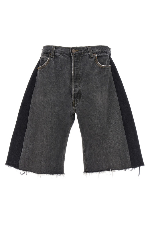 Шорты-бермуды B SIDES 'Vintage Lasso' Черный W046VTGB