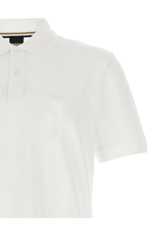 Поло HUGO BOSS 'Pallas' Білий 50468362100 Поло HUGO BOSS 'Pallas' Білий 50468362100