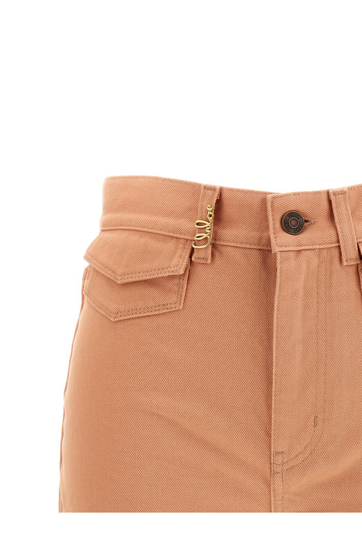 Шорти CHLOÉ '' помаранчеві CH25UDS0125281H Шорти CHLOÉ '' помаранчеві CH25UDS0125281H