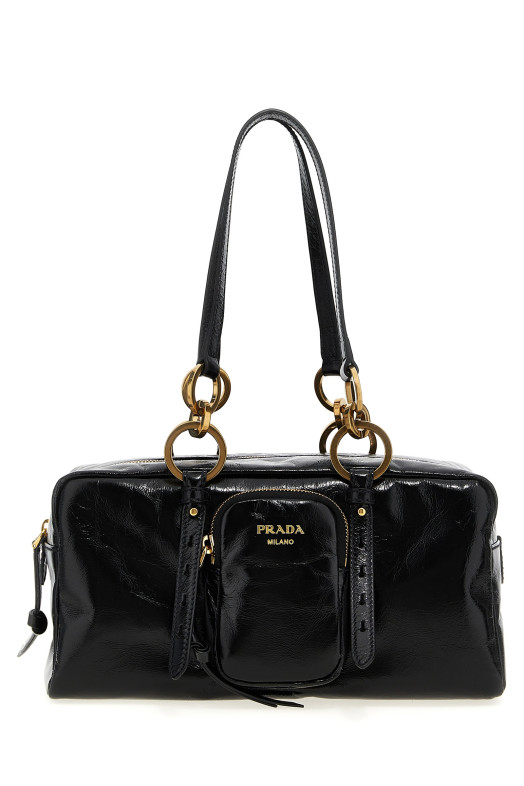 Сумка для багажника Чорна PRADA 1BB138VOOO2CYRF0002