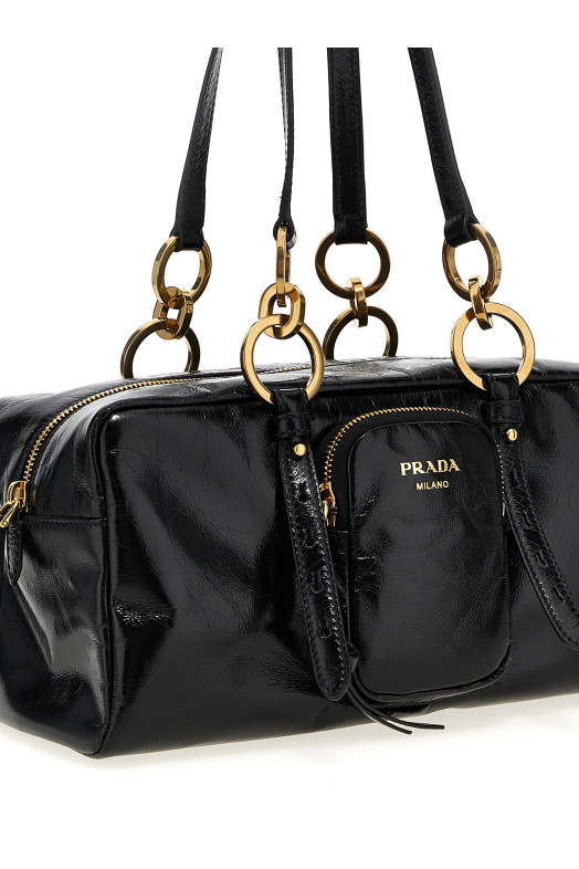 Сумка для багажника Чорна PRADA 1BB138VOOO2CYRF0002