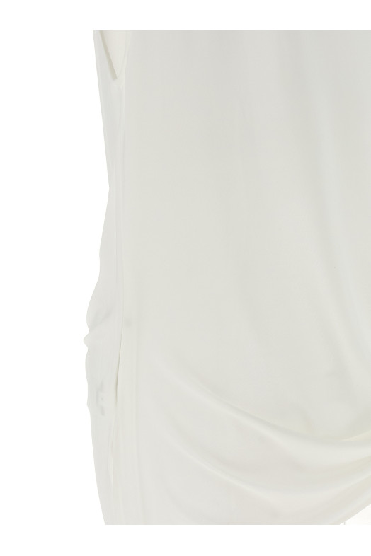 JACQUEMUS 'Le Haut Peplo' топ Білий 25E251TO1222381100 JACQUEMUS 'Le Haut Peplo' топ Білий 25E251TO1222381100