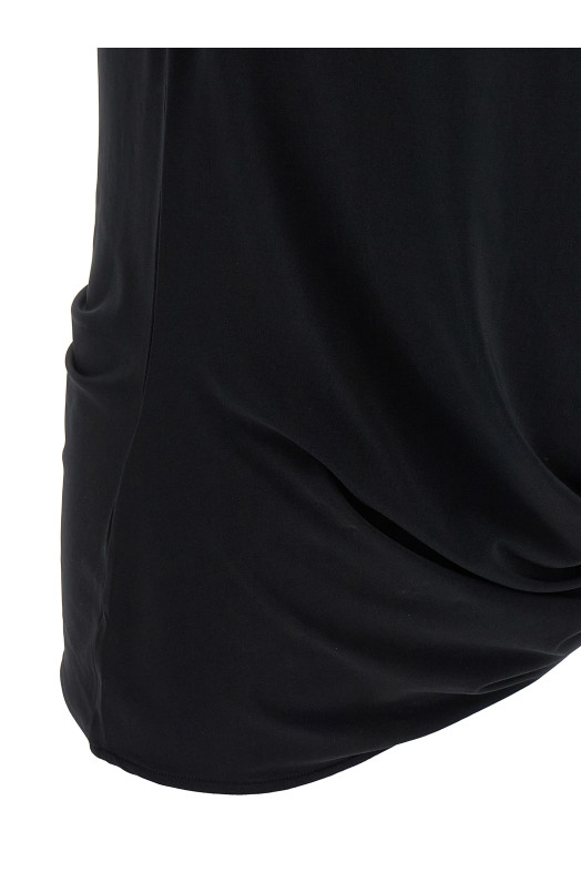 Топ JACQUEMUS 'Le Haut Peplo' Черный 25E251TO1222381990