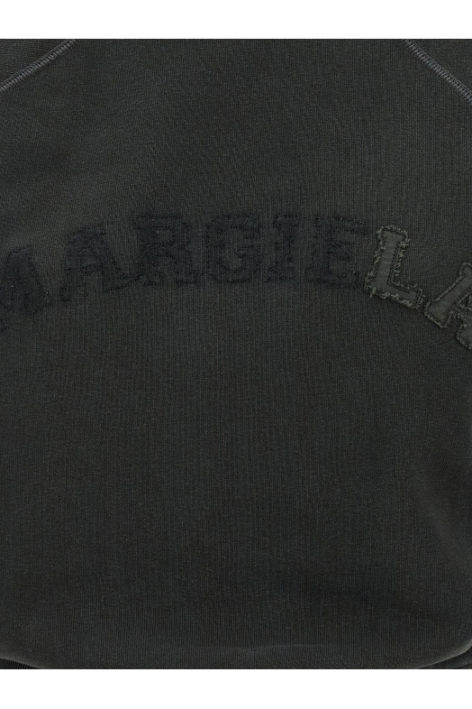 Толстовка с логотипом в полоску Серый MAISON MARGIELA S51GU0136M25016969 Толстовка с логотипом в полоску Серый MAISON MARGIELA S51GU0136M25016969