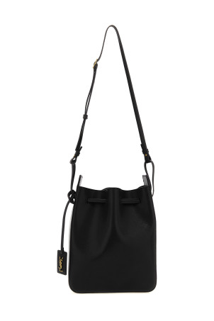 Leather bucket bag Black Leather bucket bag Black