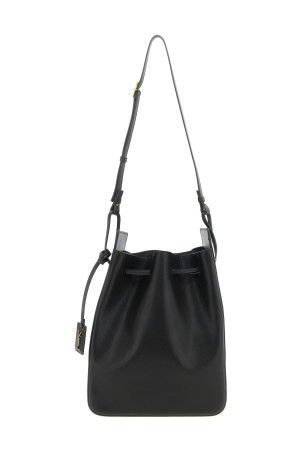 Большая кожаная сумка-ведро Зеленый SAINT LAURENT 822872AADOO3695 Большая кожаная сумка-ведро Зеленый SAINT LAURENT 822872AADOO3695