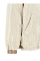 Laminated reversible down jacket Beige