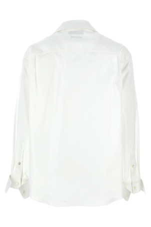 Double collar shirt White Double collar shirt White